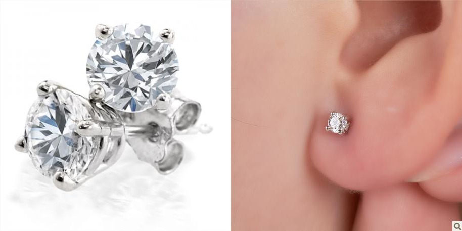 How To Choose The Perfect Diamond Stud Earrings Dazzling Rock
