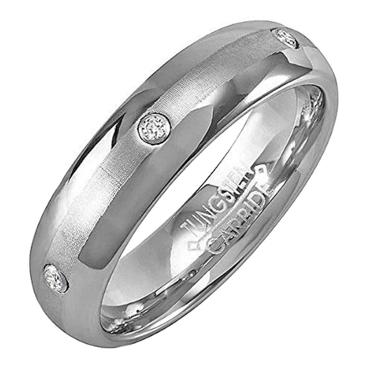 Tungsten Carbide Men�s Ring Wedding Band 6MM High Polished